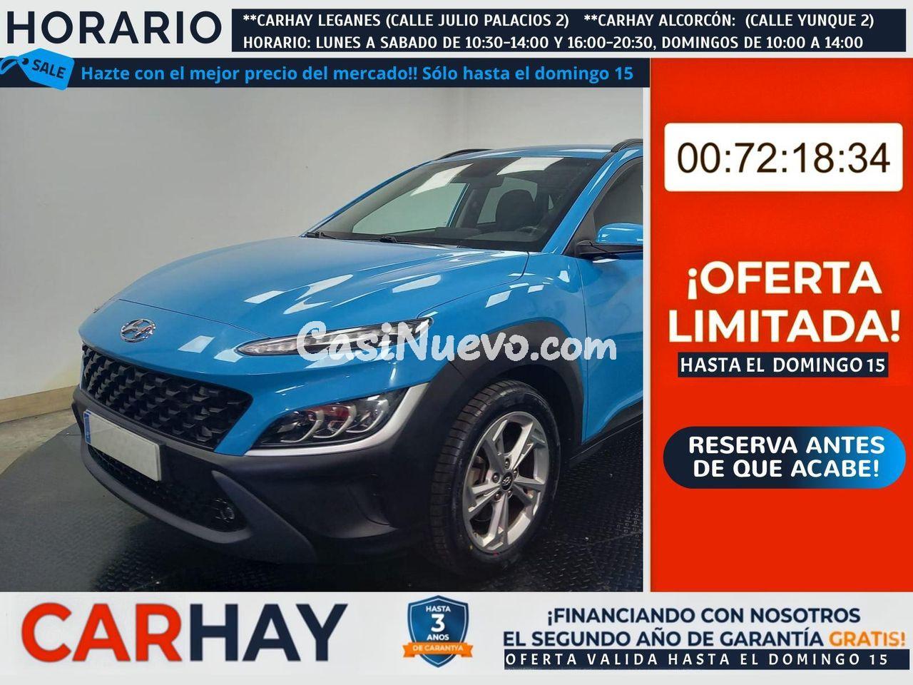 HYUNDAI KONA 1.0T-GDI EDITON 30 120CV