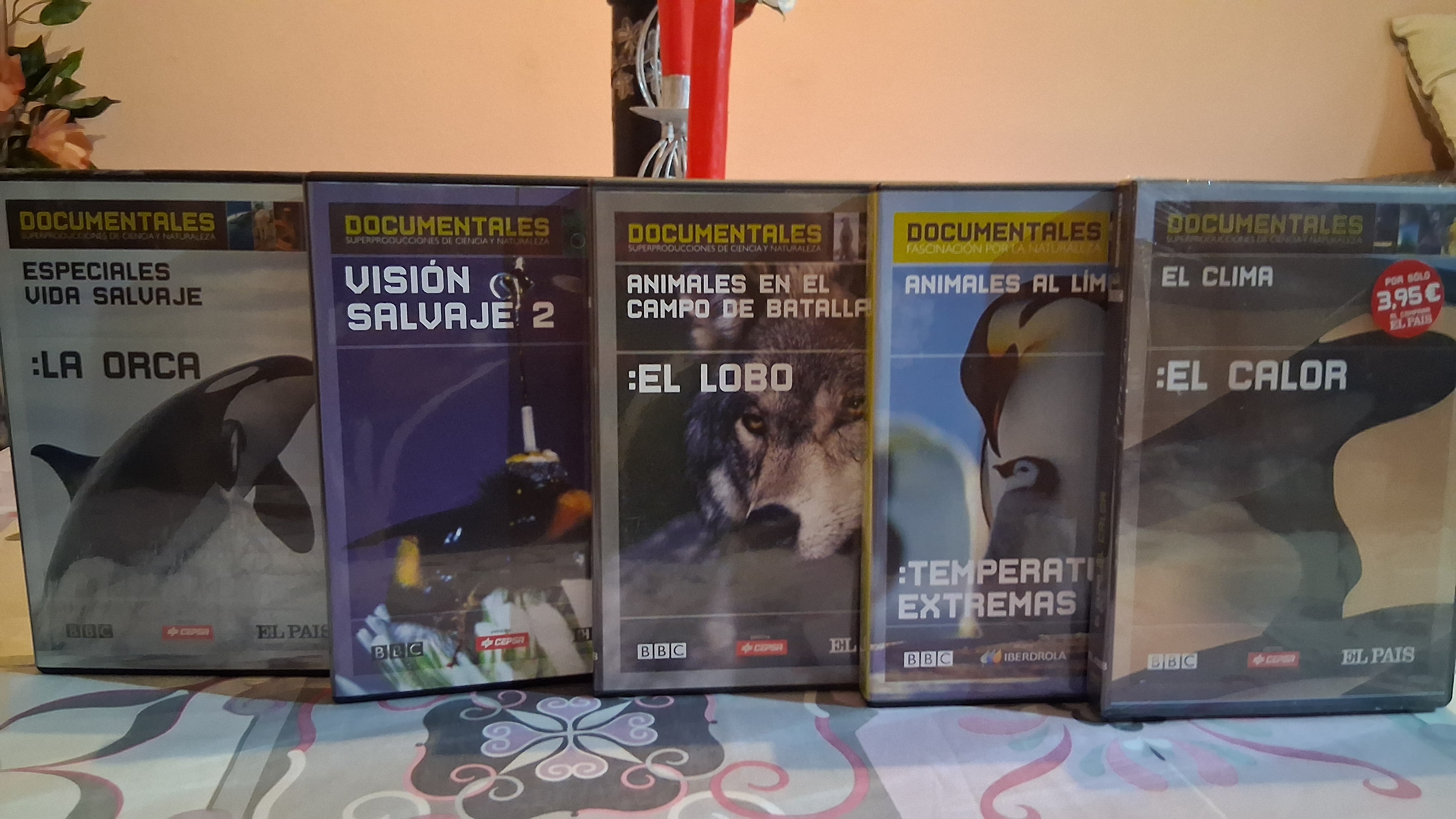 COLECCION DOCUMENTALES DVD