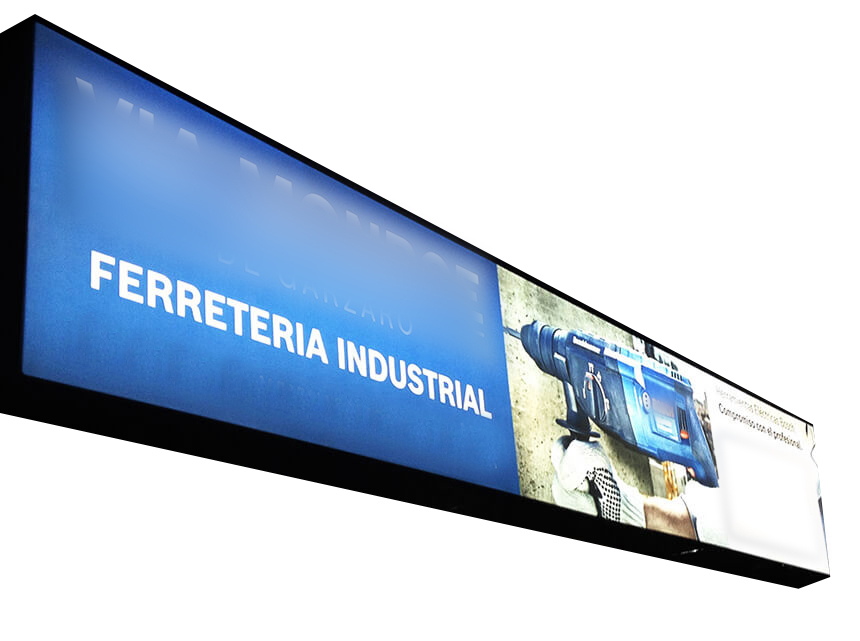 Carteles con corpreas para iglesias en acero esmerilado