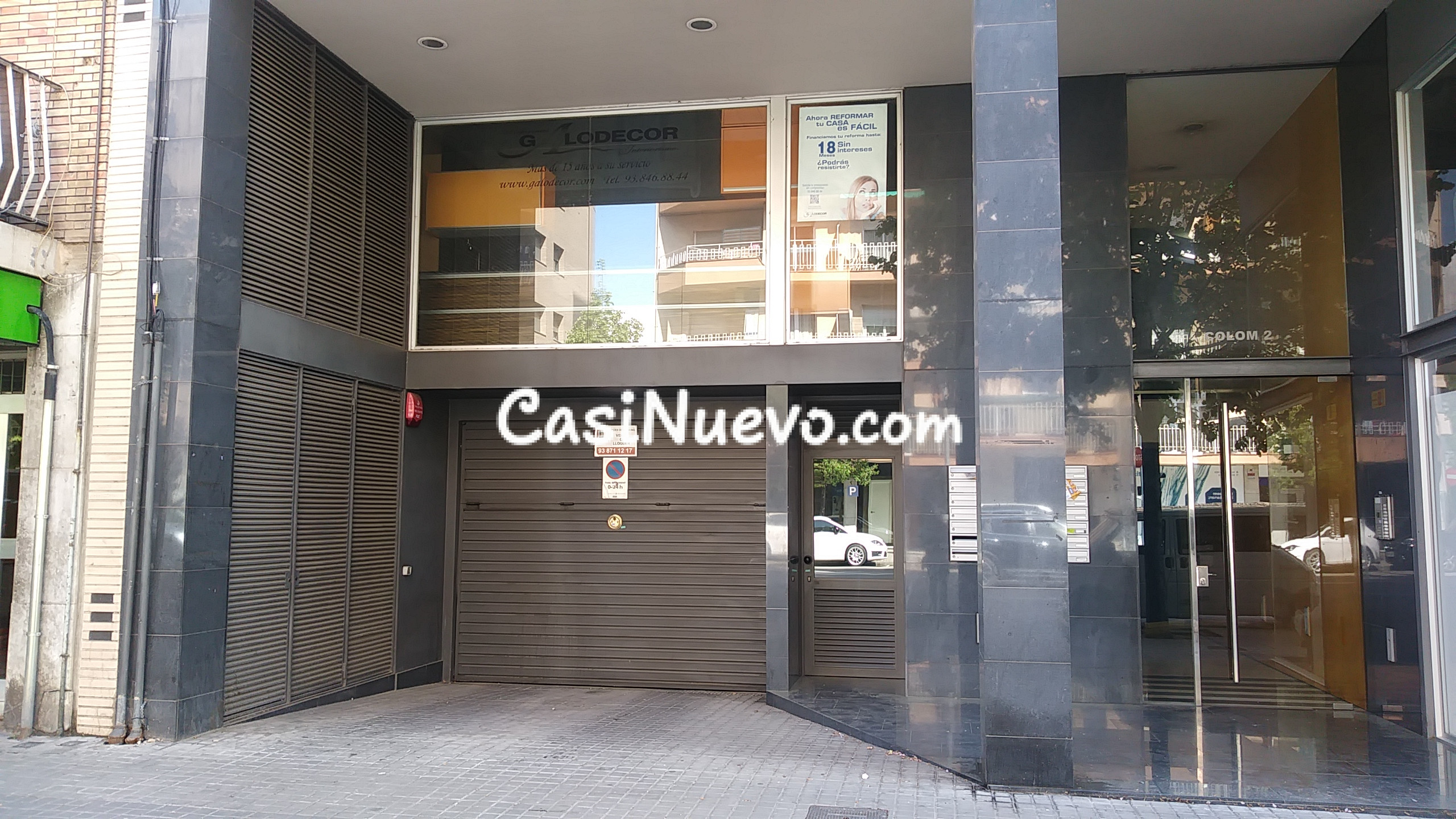 Alquiler plaza aparcamiento para MOTO en Calle Colon 2 Granollers