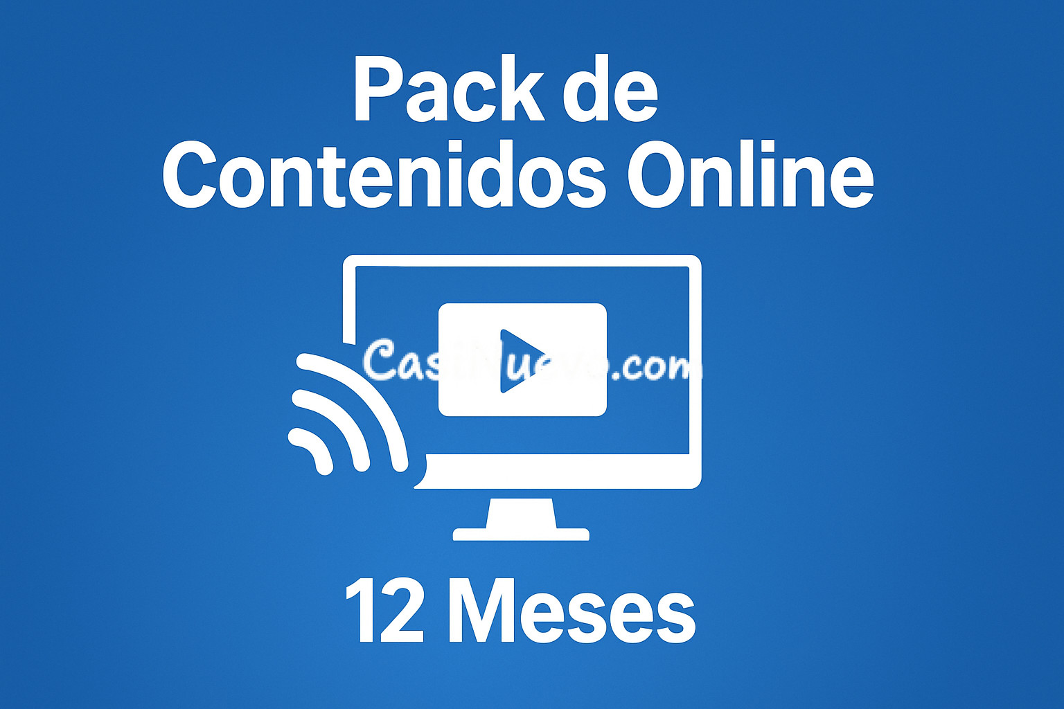 Pack de Contenidos Online - 12 Meses