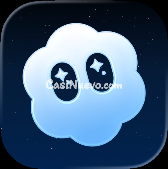 Nube Fantasiosa con Ojos Brillantese