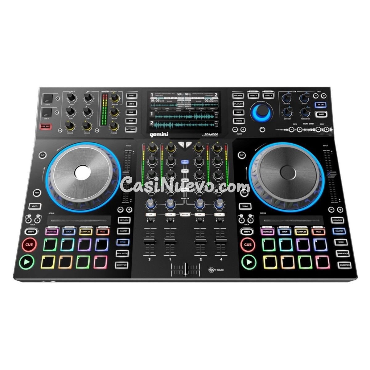 Sistema de DJ independiente Gemini SDJ-4000