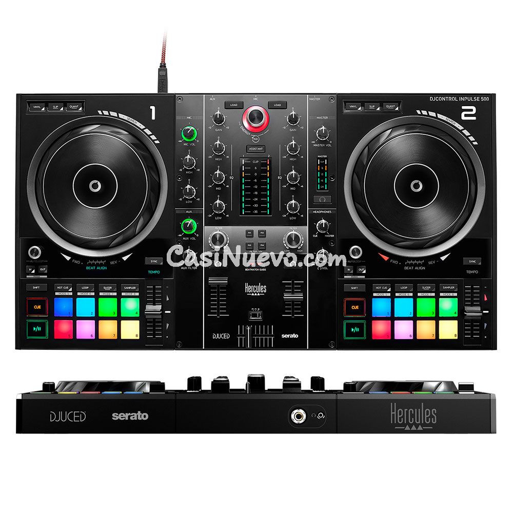 Controlador DJ Hercules DJControl Inpulse 500