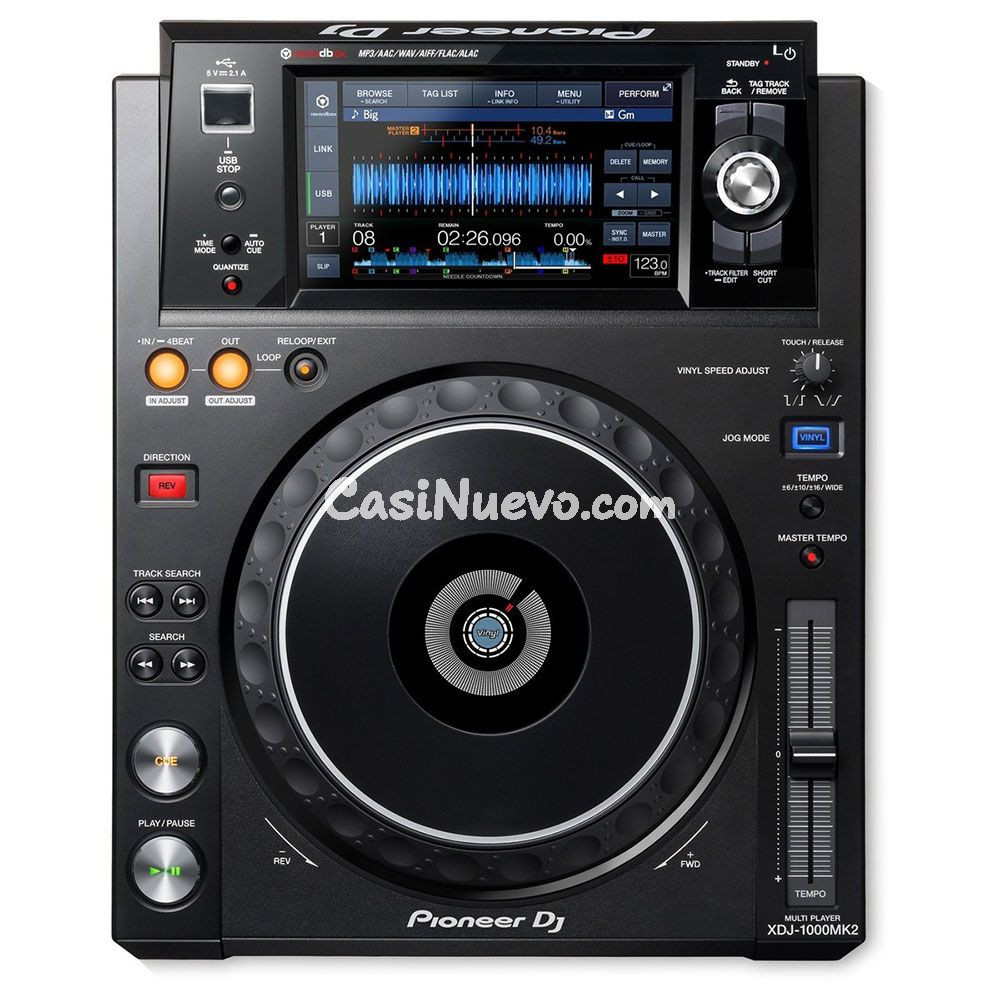 Reproductor de DJ Pioneer XDJ-1000MK2