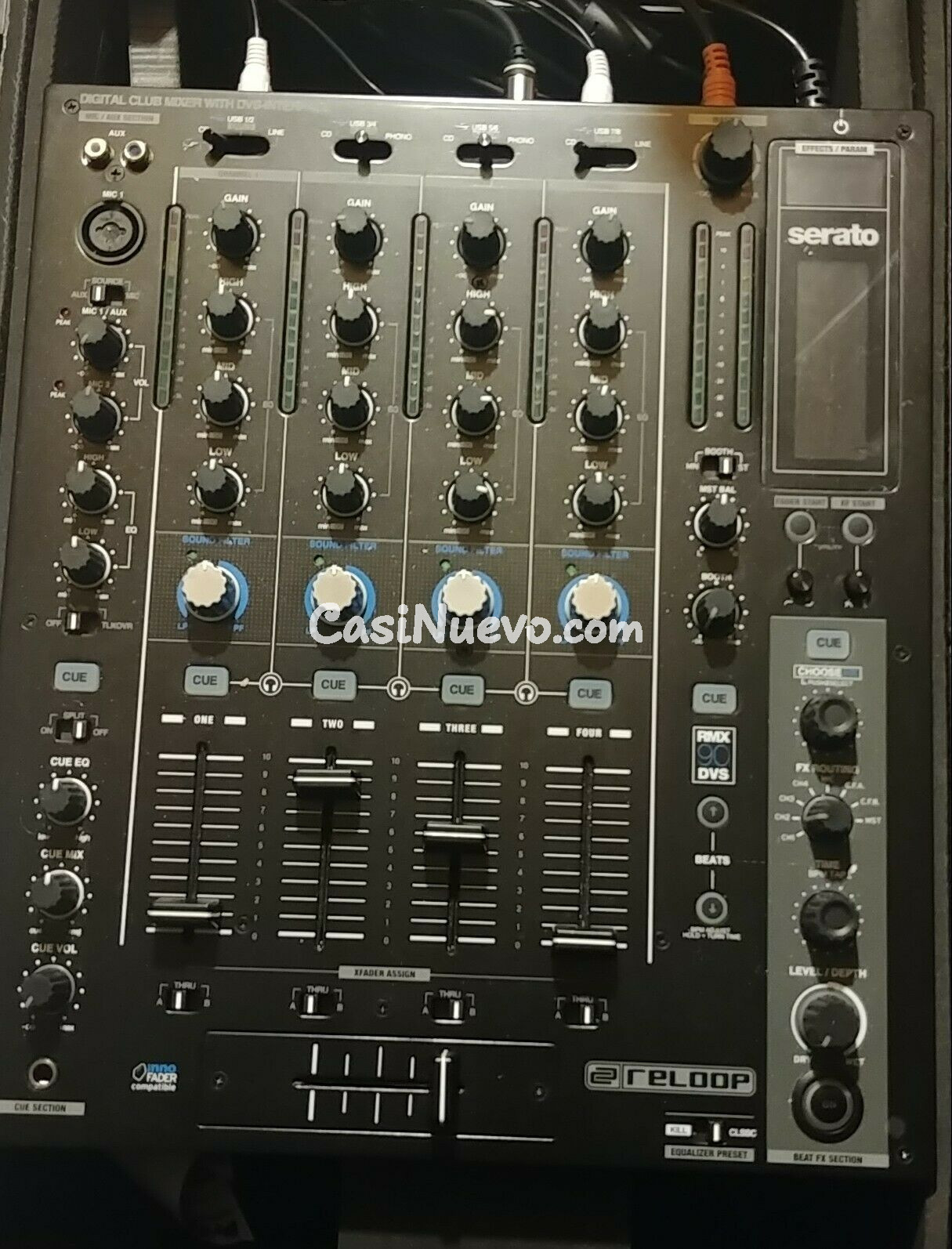 Mezclador Digital Reloop para DJ