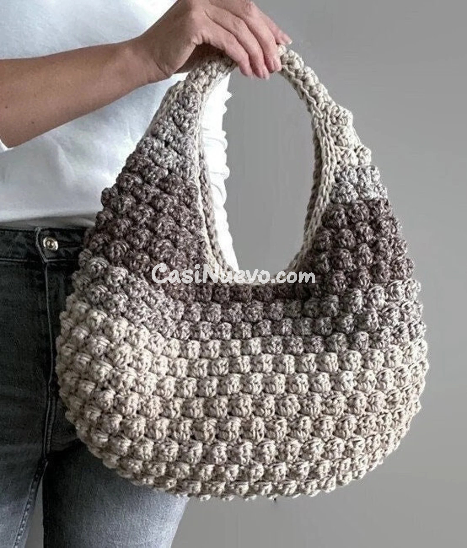 Shopper, Häkeltasche, Handtasche