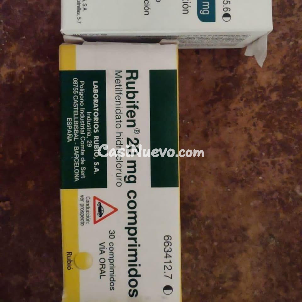 Rubifen 20 mg comprimidos