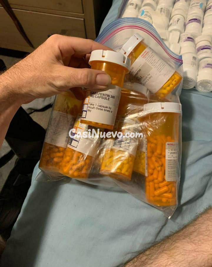 Botellas de Gabapentina en Bolsa
