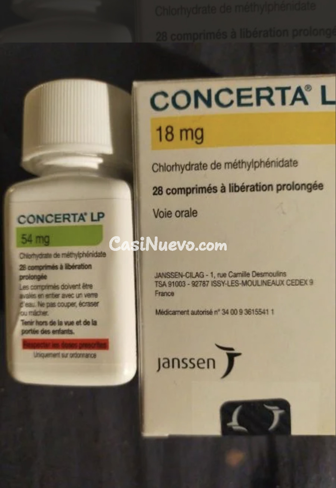 Medicamento Concerta LP