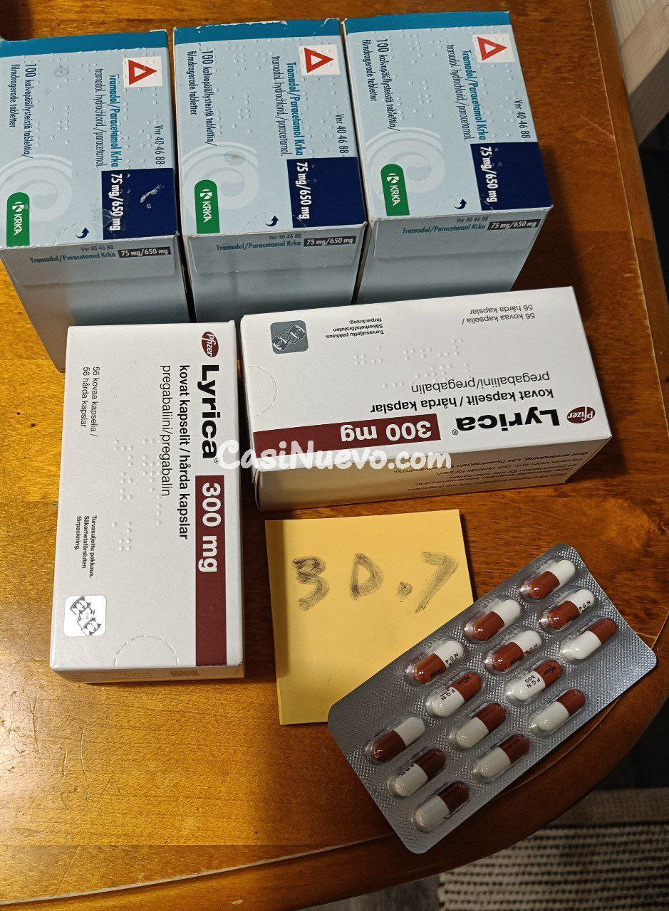 Lotes de Medicamentos: Lyrica y Tramadol