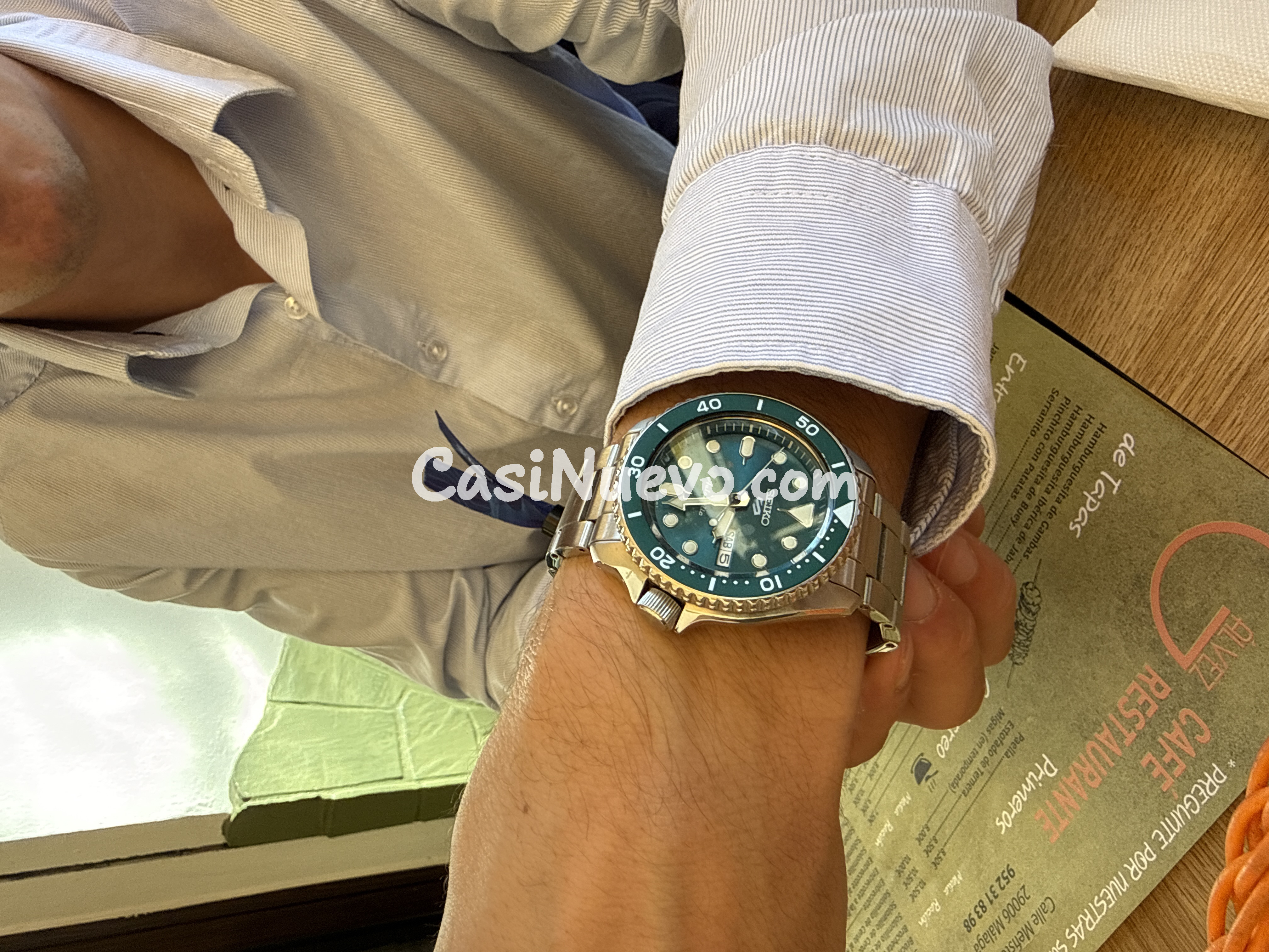 Reloj Seiko de buceo