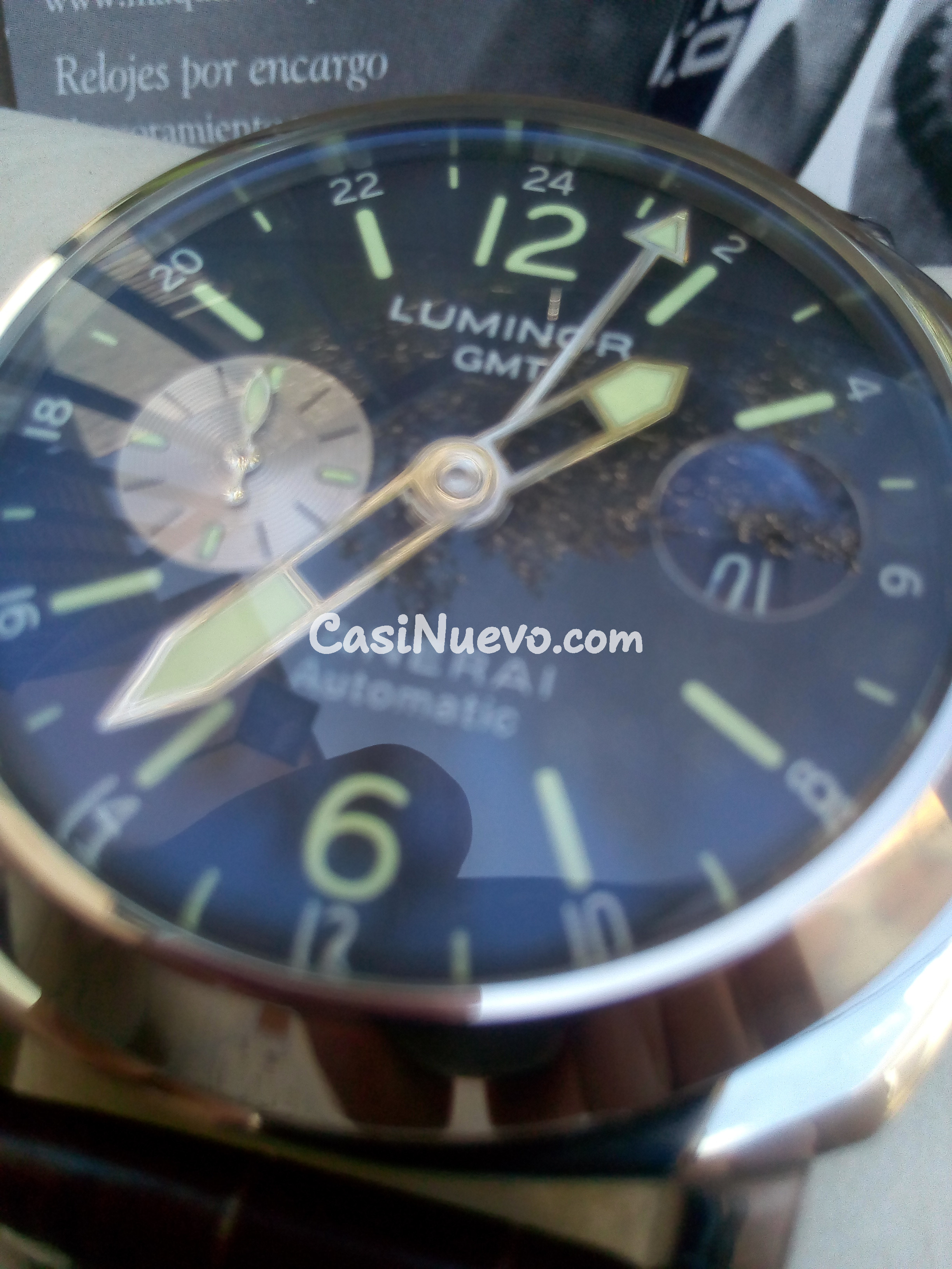 Panerai Luminor gmt clásicc / 10 días