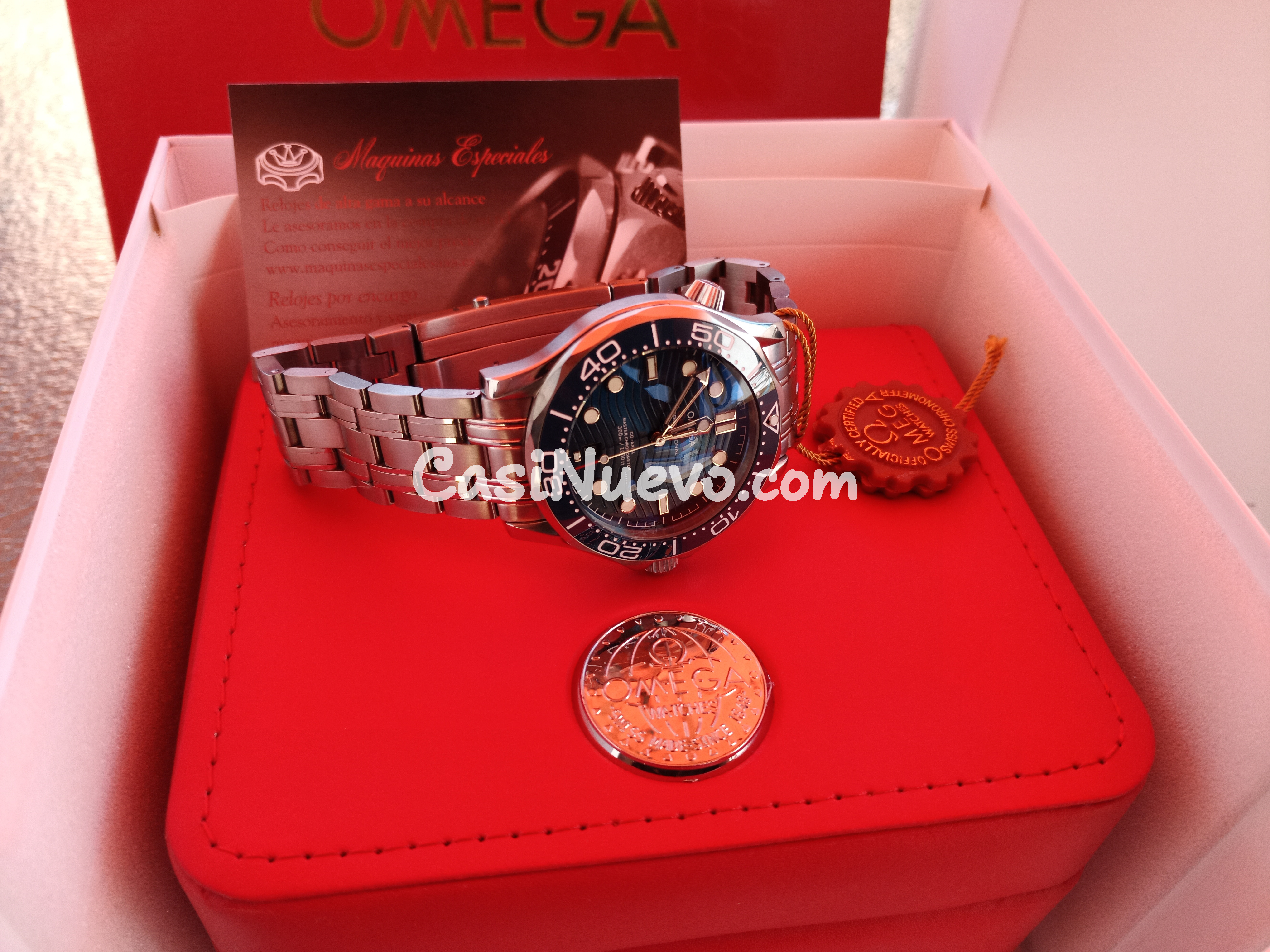 Omega Seamaster 300m azul