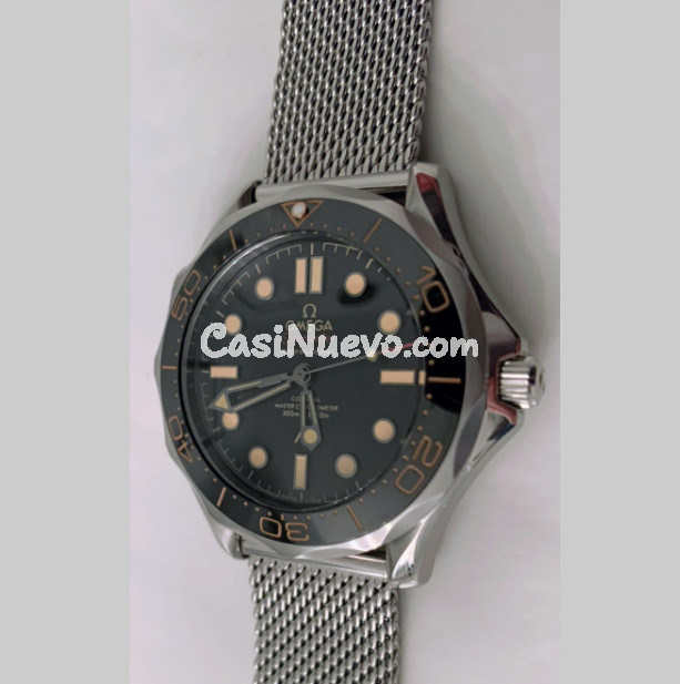 Omega Seamaster 300m edición 007 negro / azul