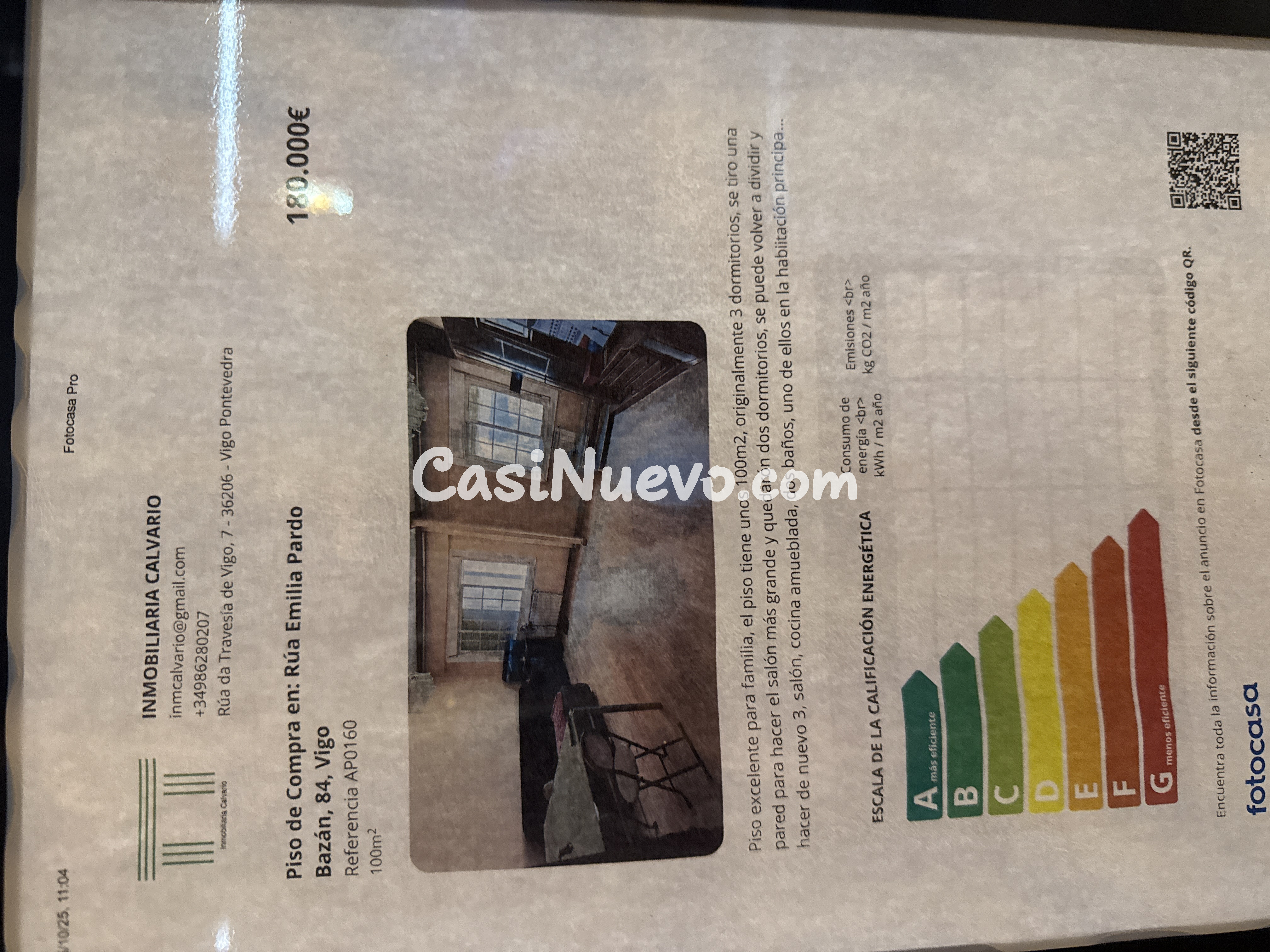 Piso en Rúa Emilia Pardo, Vigo
