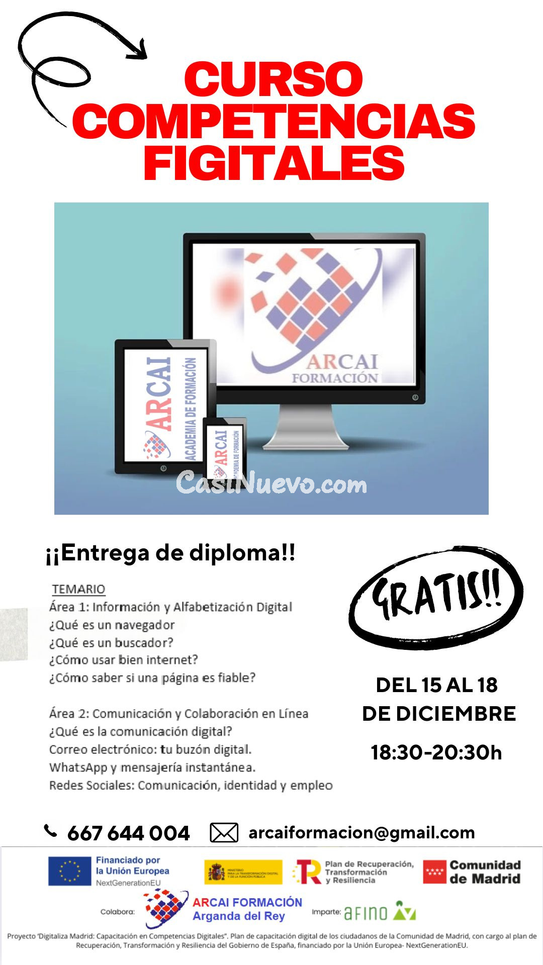 Curso de habilidades digitales