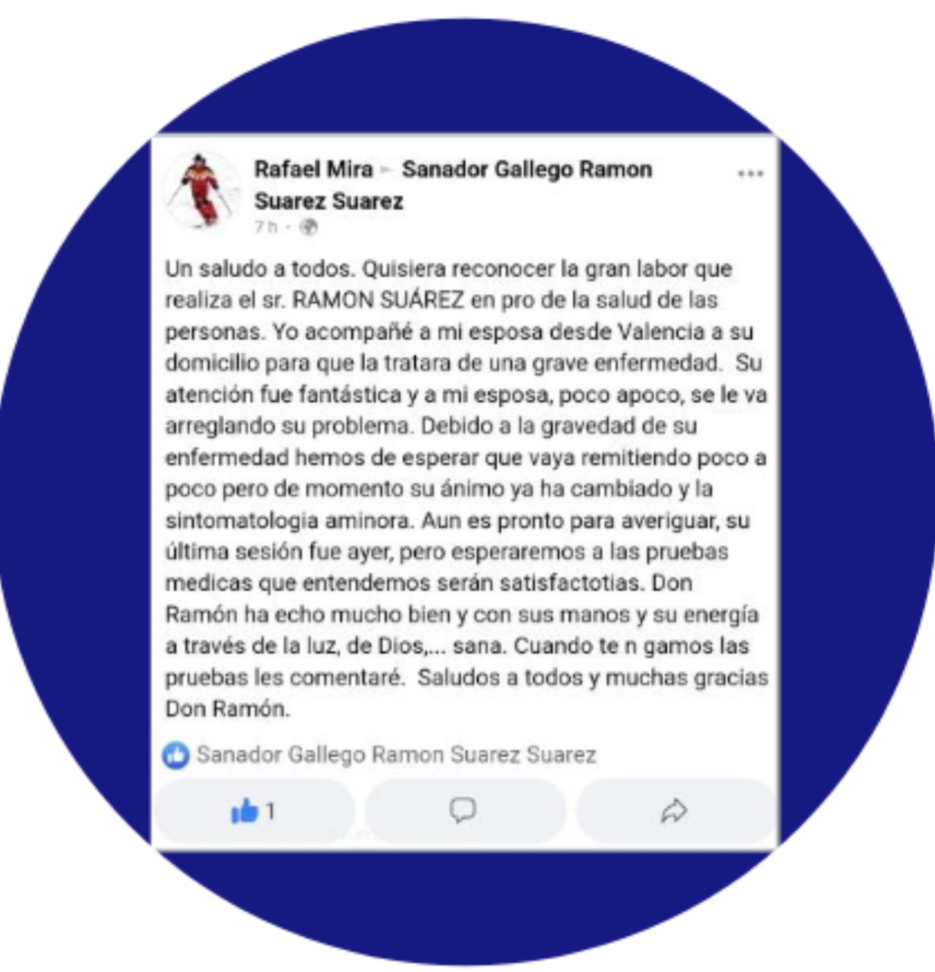 Sanador español ofrece eficaces y serias consultas a la distancia por whatsapp