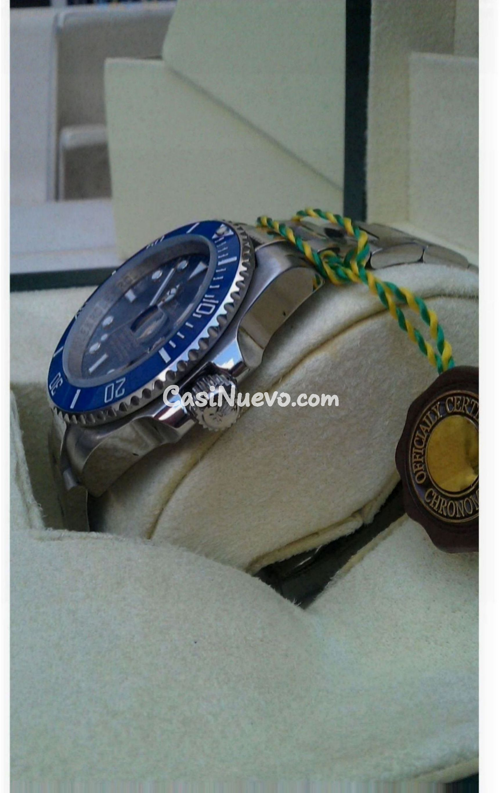 Rolex Submariner azul