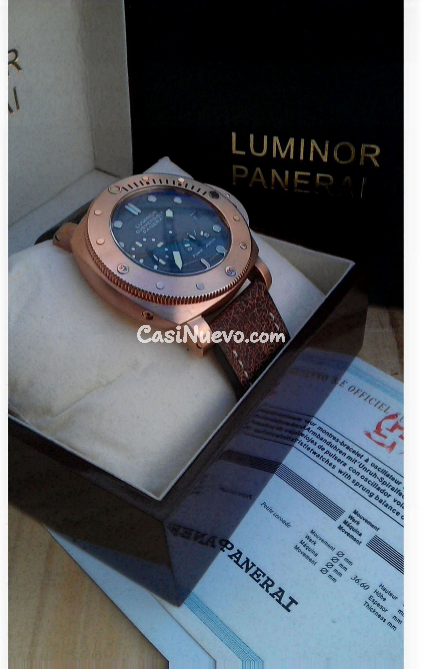 Panerai Submersible Bronzo