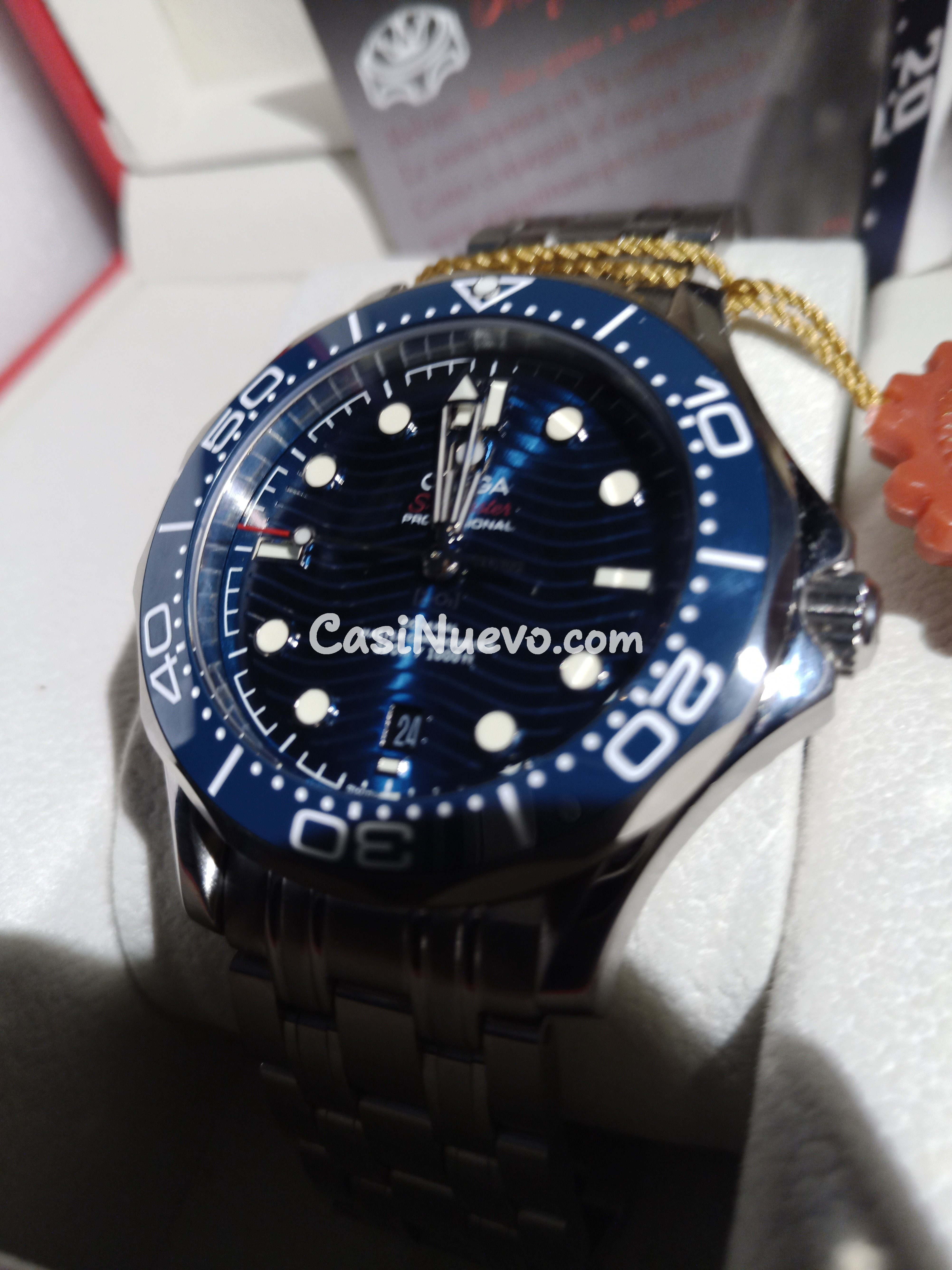 Omega Seamaster 300m azul