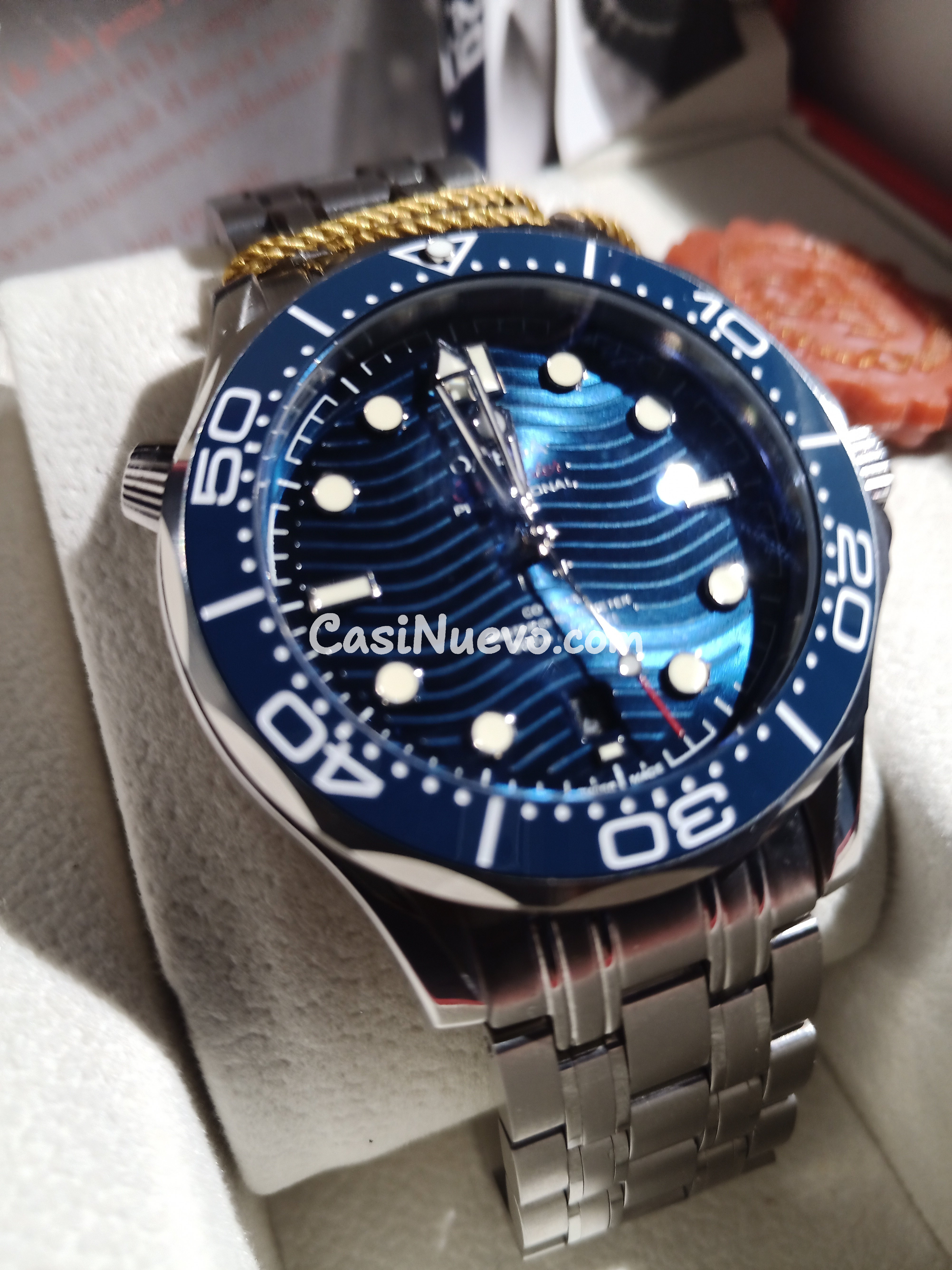 Omega Seamaster 300m azul