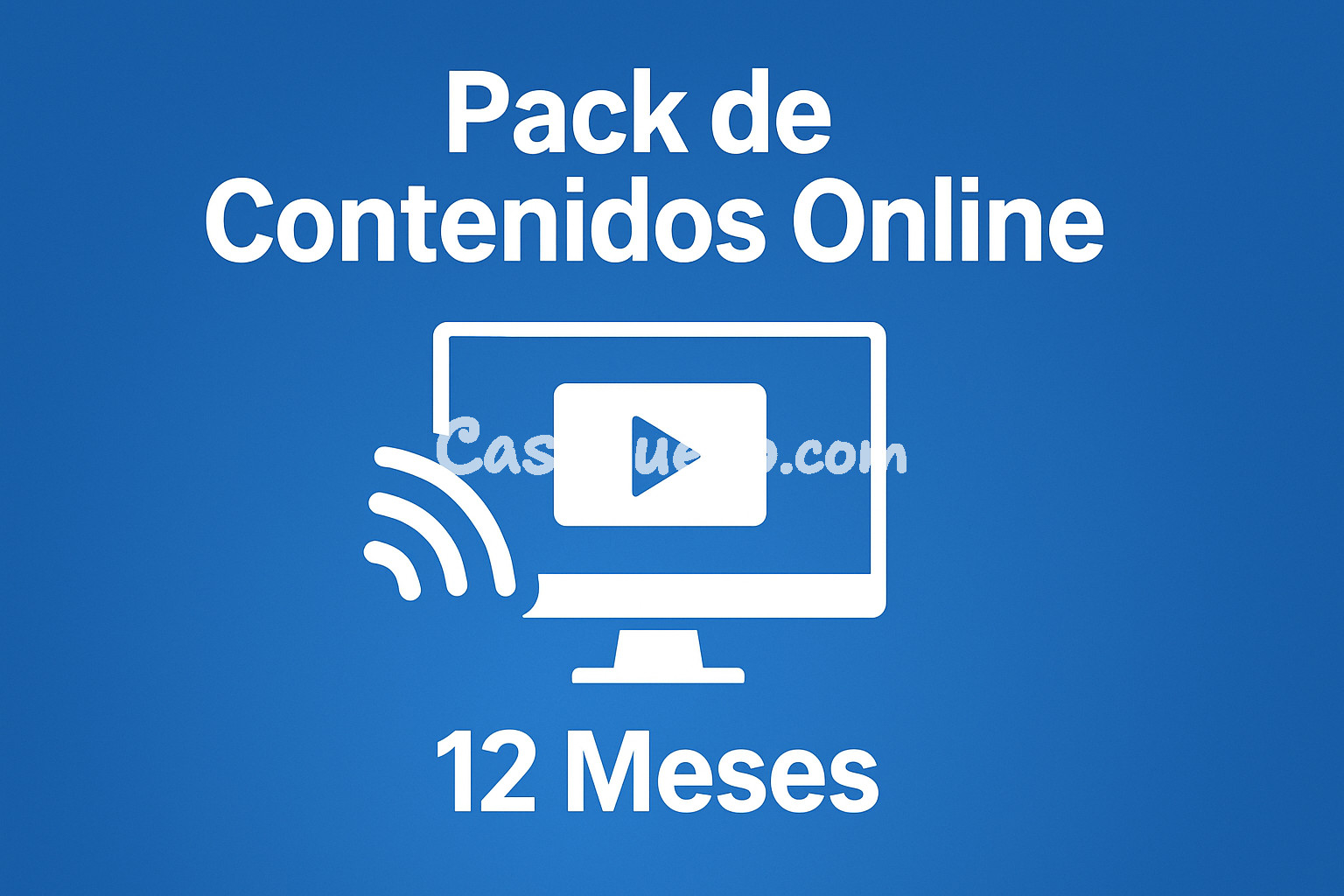 Pack de Contenidos Online por 12 Meses