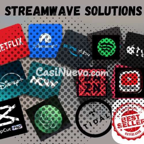 Colección digital de recursos gráficos para streaming y edición Netflix, Spotify, DAZN ...