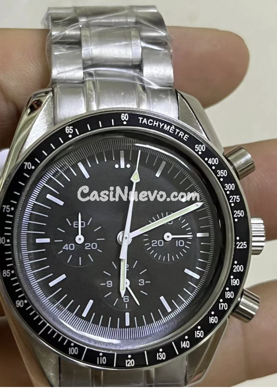 Reloj Cronógrafo de Acero Inoxidable