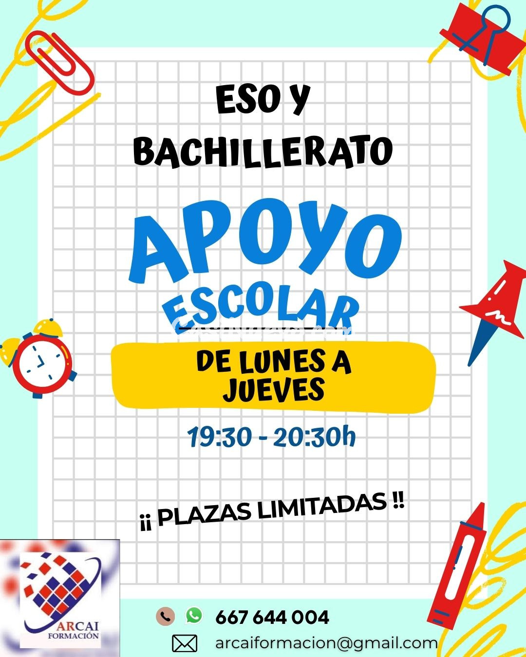 Clases de bachillerato y ESO