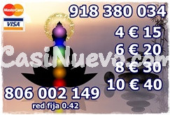 Videntes de prestigio, con gran experiencia, OFERTAS VISA 4 € 15 