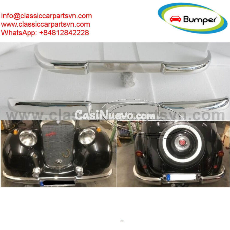 Mercedes W136 1952-1953 bumpers model 170Vb