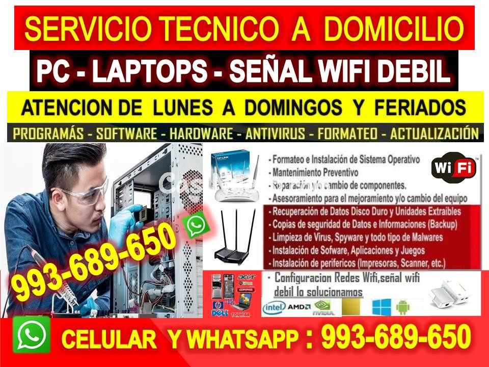 TECNICO DE INTERNET PC LAPTOP FIBRA OPTICA REDES WIFI