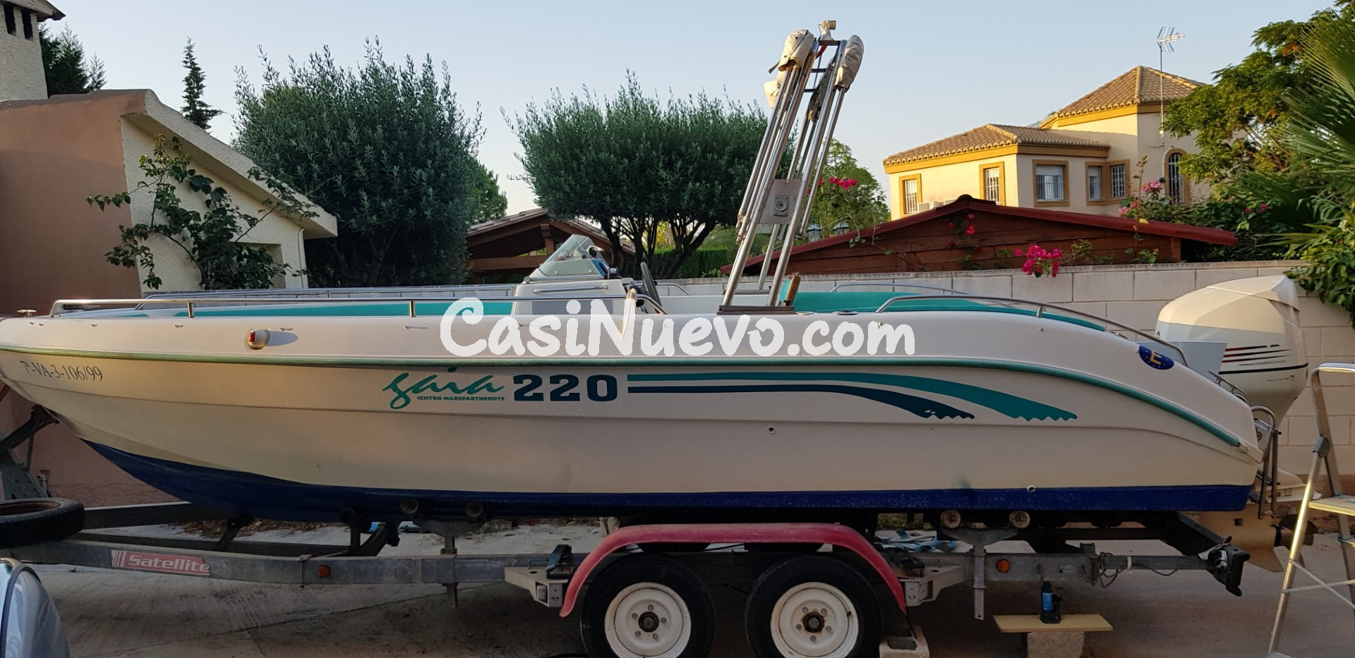 Vendo Barco Gaia 220 mas Remolque Satellite