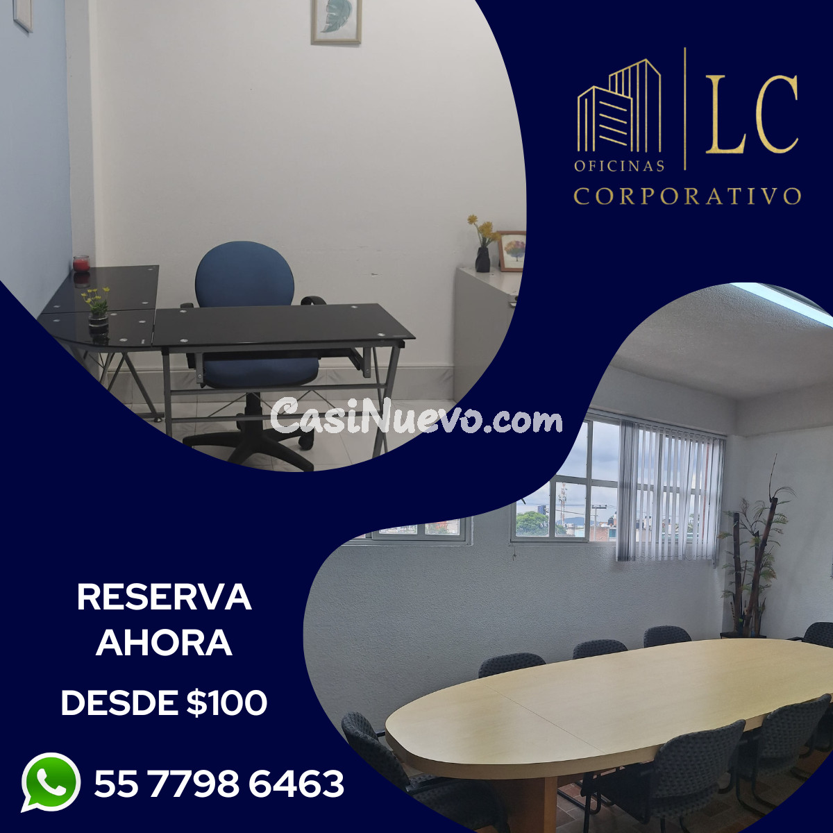 Oficina corporativa en renta