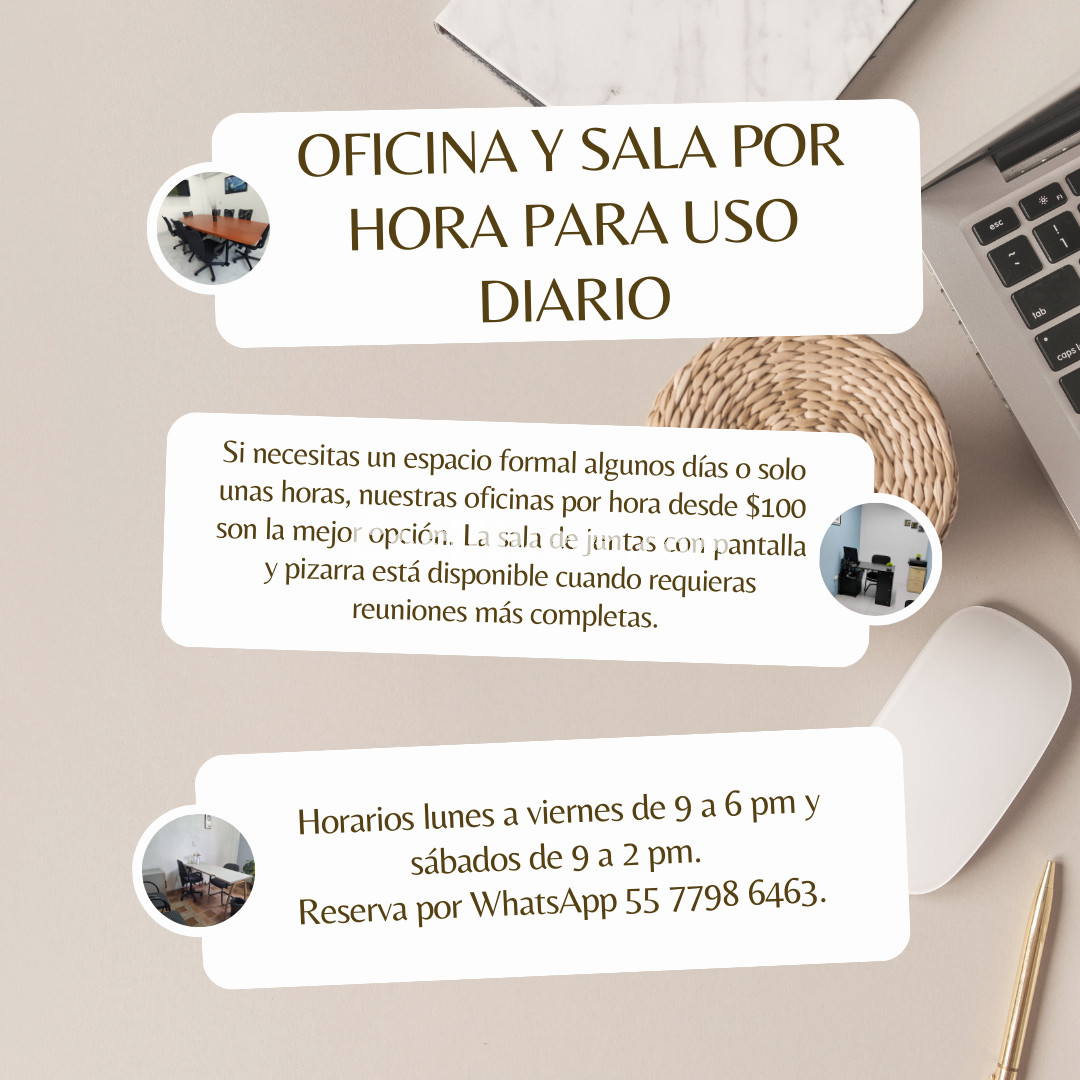 Alquiler de oficinas por hora