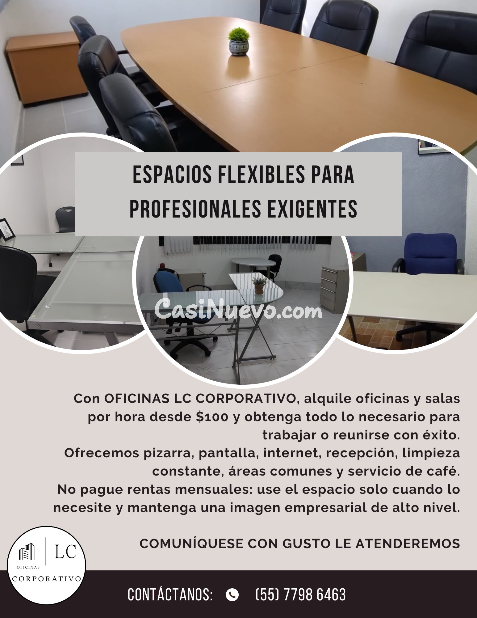 Espacios de Oficina Flexible