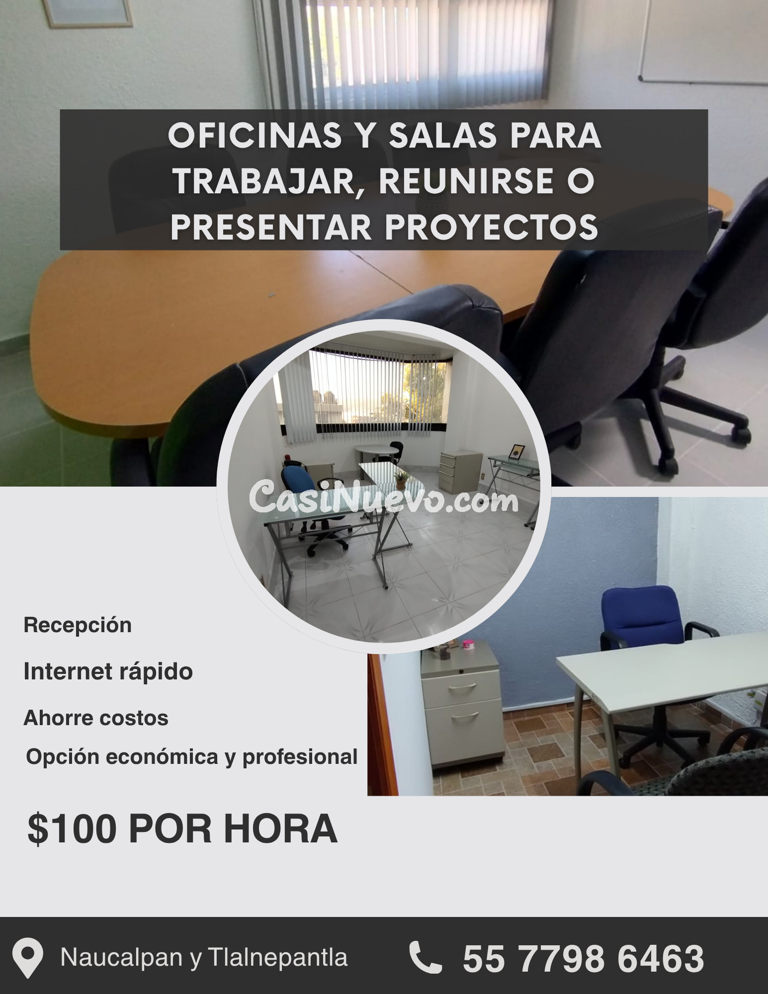 Alquiler de oficinas y salas