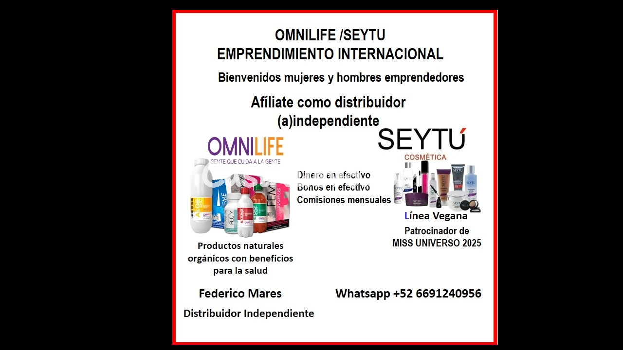 Emprendimiento Internacional Omnilife Seytu