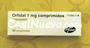 Orfidal 1 mg comprimidos lorazepam