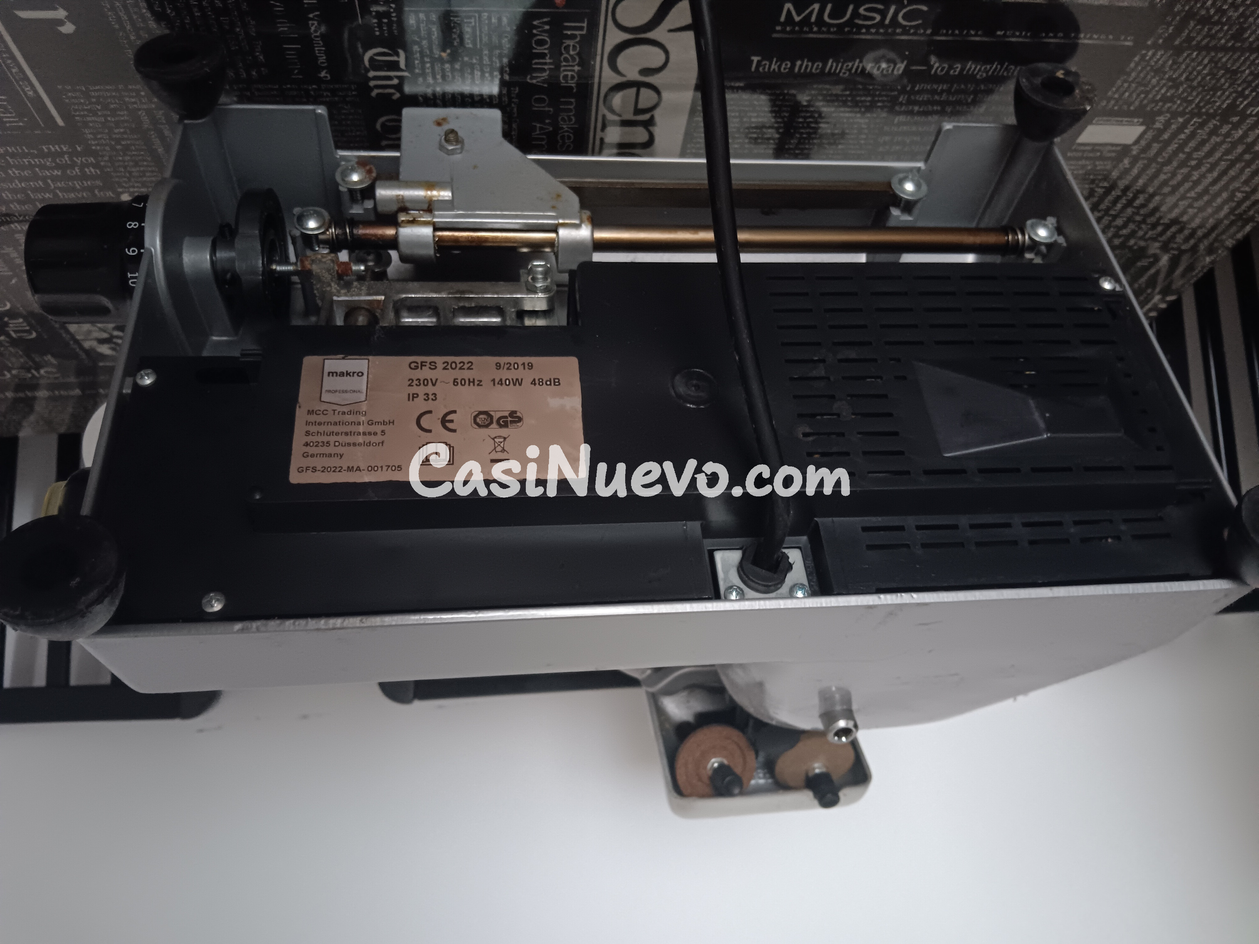 Cortadora de fiambre GFS 22