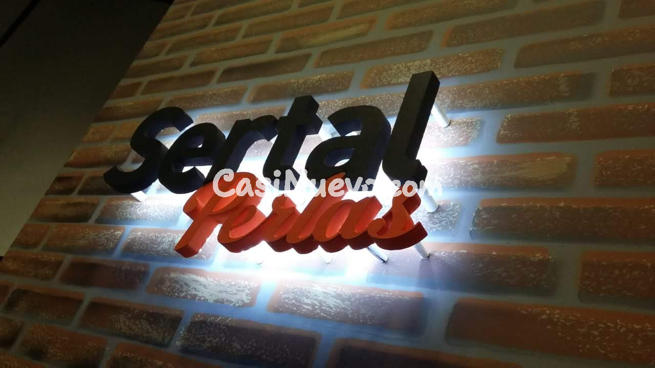 Letras luminosas para food truck