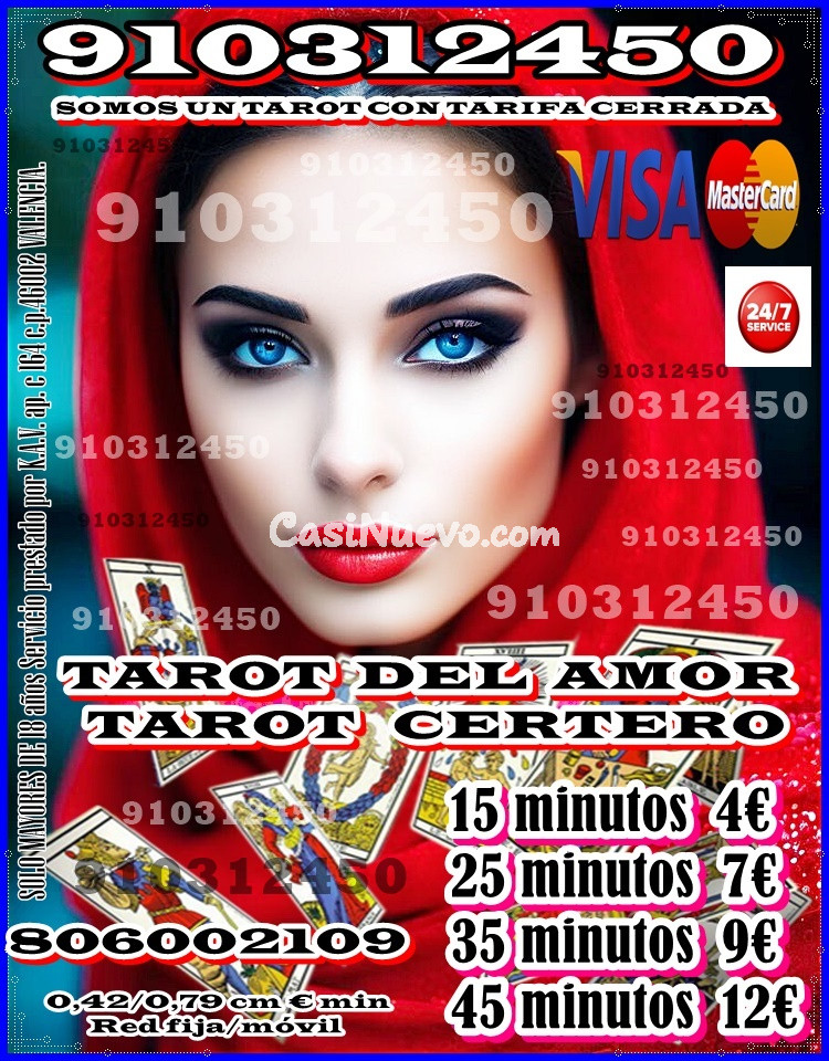 TAROT VISA VIDENTE BUENA EN AMOR PROMOCIÓN