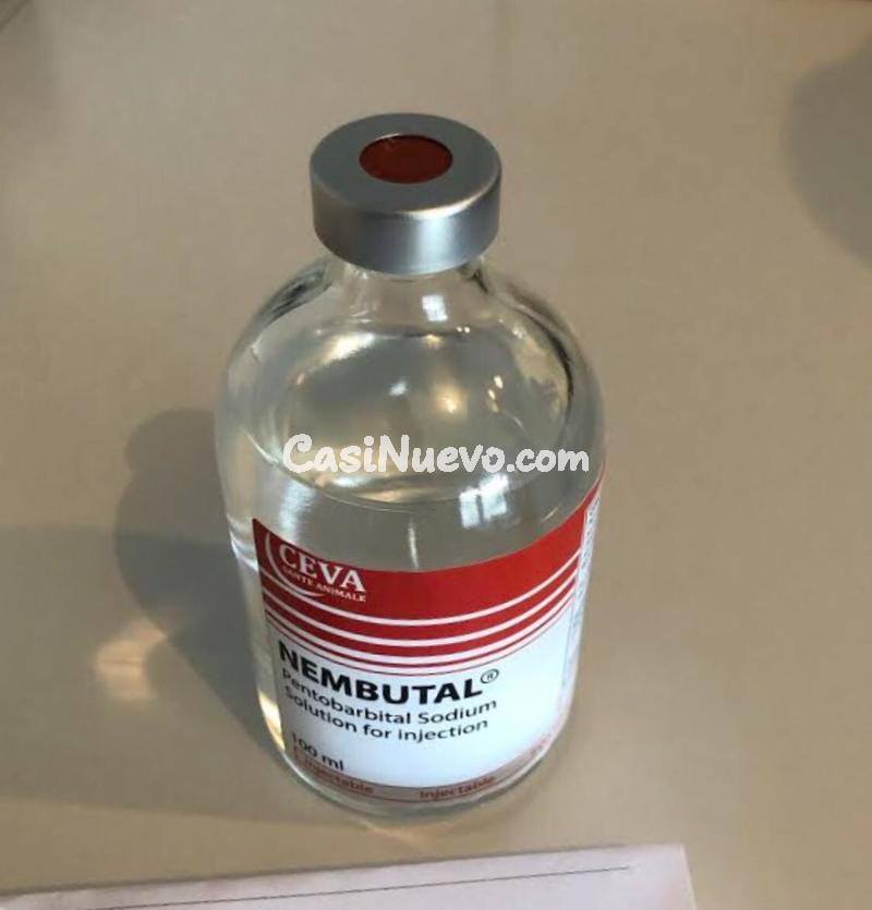 Un final tranquilo y hermoso con Nembutal, pentobarbital.