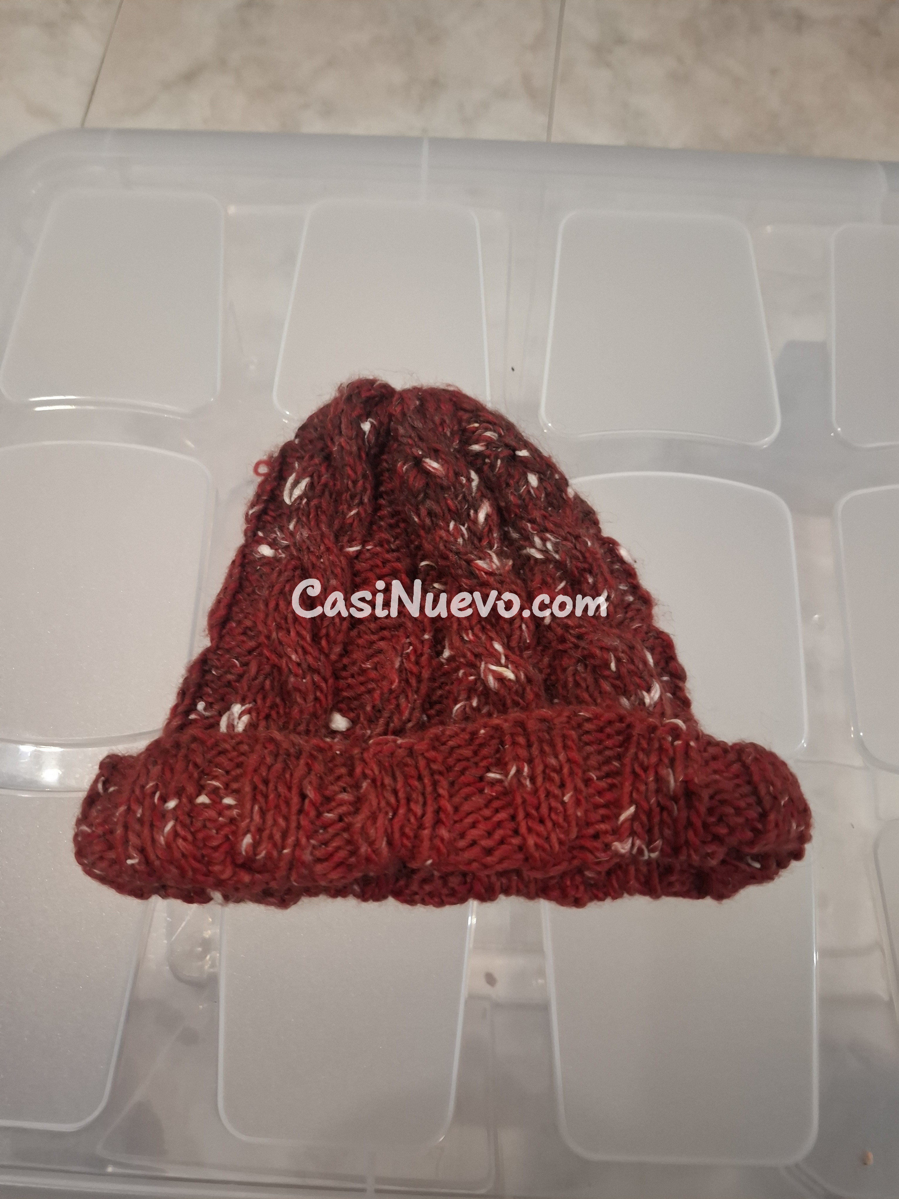 Gorra de lana