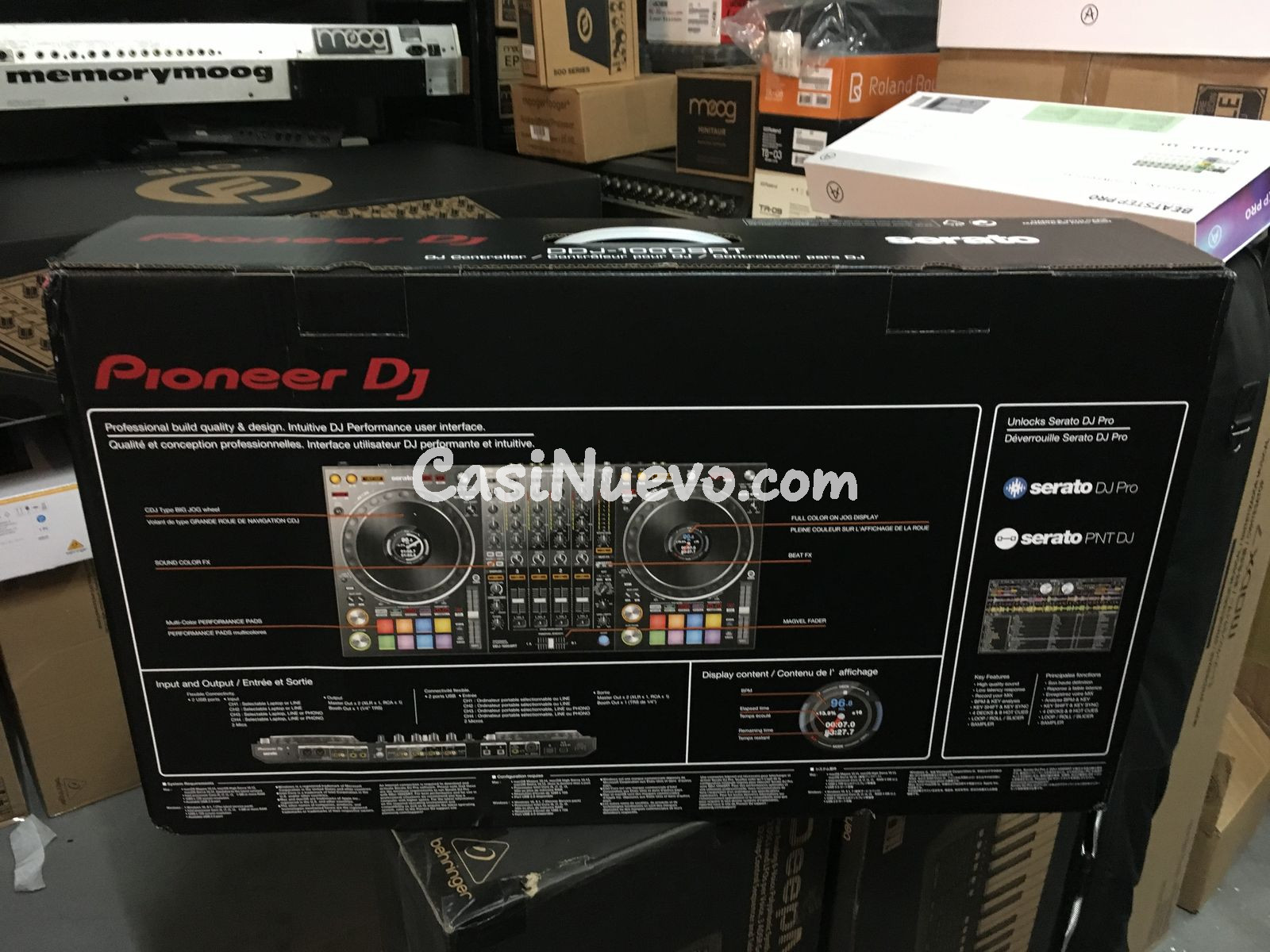 Nuevo Pioneer DJ DDJ-1000SRT 4-Channel Serato DJ Controller 1000 SRT Mixer in box