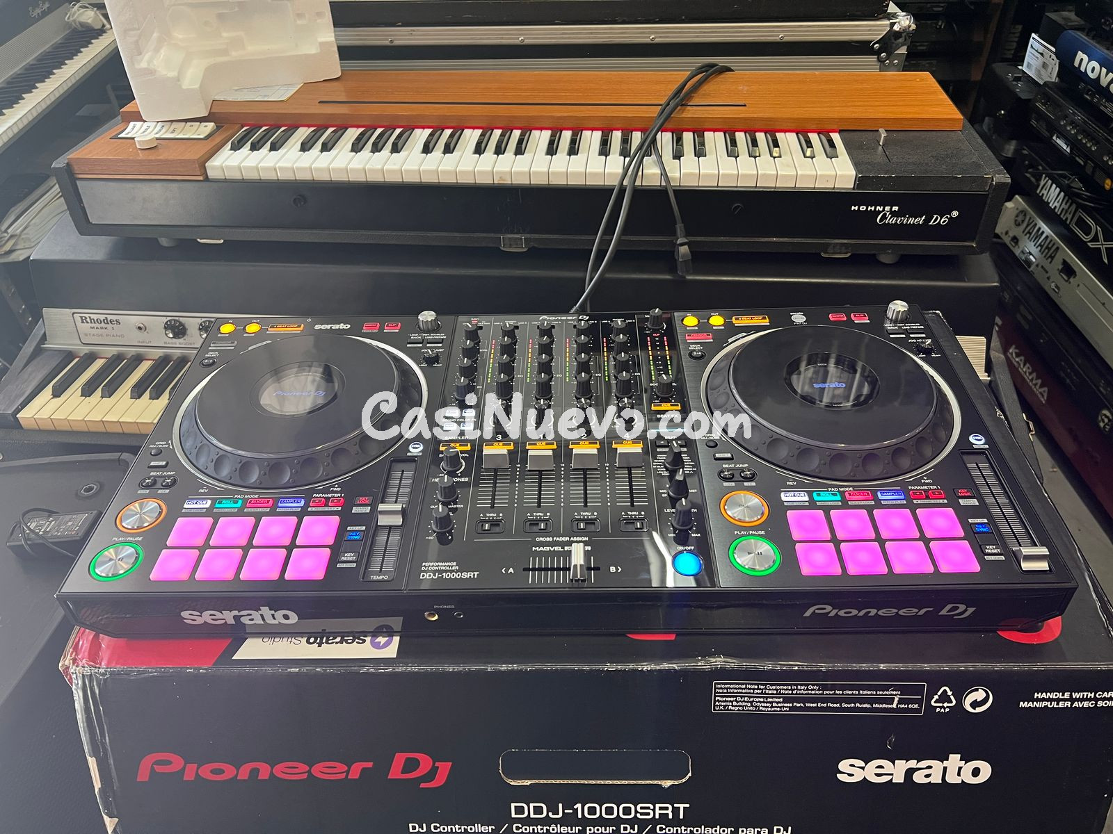 Nuevo Pioneer DJ DDJ-1000SRT 4-Channel Serato DJ Controller 1000 SRT Mixer in box