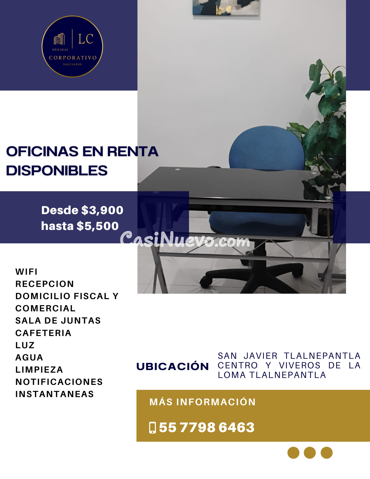 Oficinas en renta