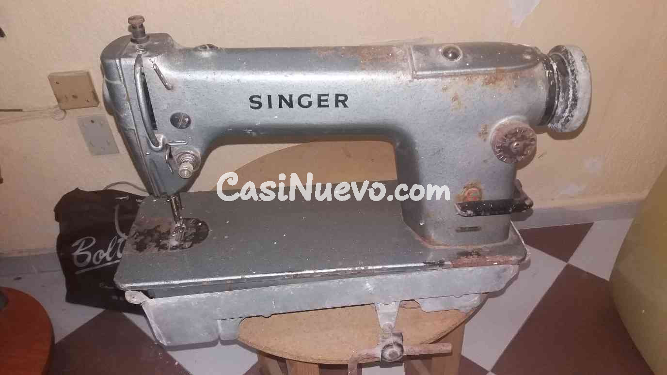 Maquina de coser industrial singer