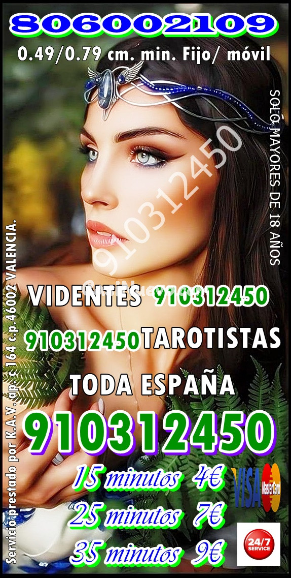 Servicios de Tarot y Videncia VIDENTE EXPERTA Y EFICAZ  EN AMOR-